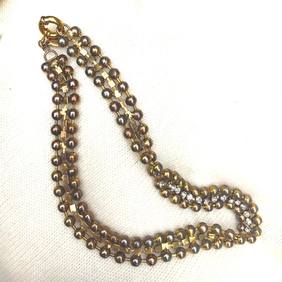 J. Crew Vintage Crystal Necklace - Picture 5 of 7